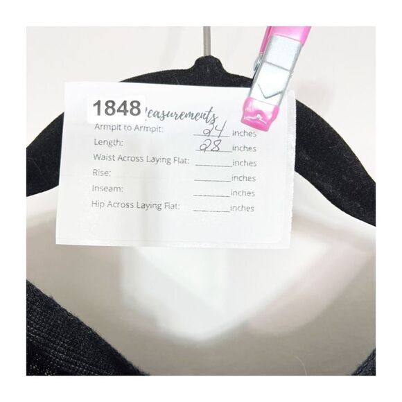 J Jill Top Blouse Sweater Linen Blend 3/4 Sleeve Pullover Lightweight Black Wome - Picture 2 of 9